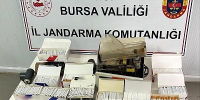 Bursa'da kaçak tütün operasyonu