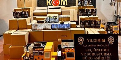 Bursa’da kaçak tütün operasyonu
