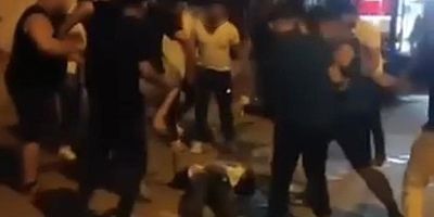 Bursa'da kadına saldıran adama mahalleliden meydan dayağı...