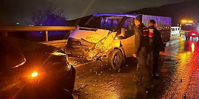 Bursa'da kafa kafaya çarpıştılar!