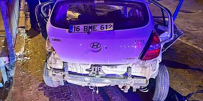 Bursa'da kahreden kaza; 17 yaşındaki sürücü hayatını kaybetti