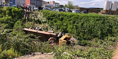 Bursa'da kahreden kaza; Vinç sürücüsü hayatını kaybetti