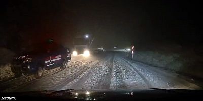 Bursa'da kar sürprizi; Sürücülerin zor anları!