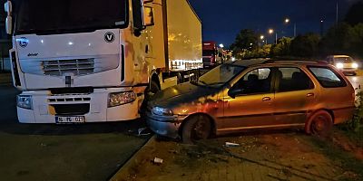 Bursa'da kaza sonrası suç düellosu yaşandı