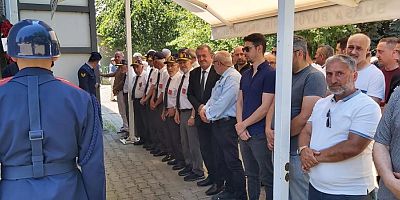 Bursa'da Kıbrıs gazisi, son yolculuğuna uğurlandı