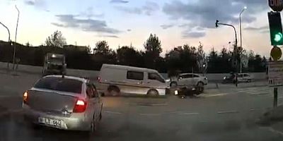 Bursa'da kırmızı ışık faciası; Sürücü yerde sürüklendi...