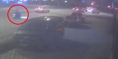 Bursa’da kırmızı ışıkta geçti, olanlar oldu!