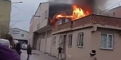 Bursa'da korku dolu anlar