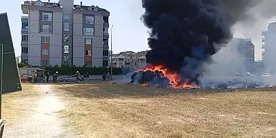 Bursa'da korku dolu anlar!