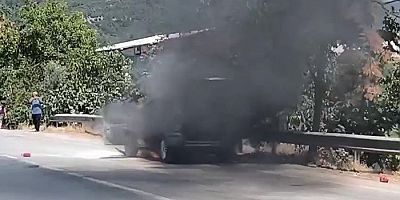 Bursa'da korku dolu dakikalar; Alevlere teslim oldu