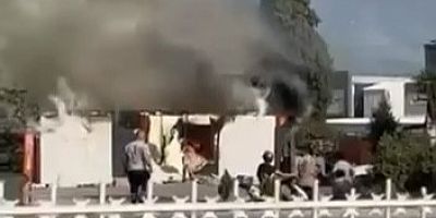 Bursa'da korku dolu dakikalar; Trafo patladı...