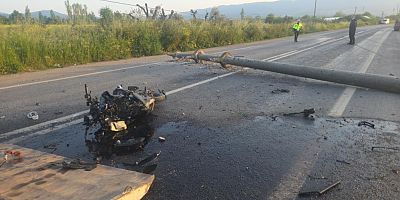 Bursa'da korkunç kaza;  4 yaralı