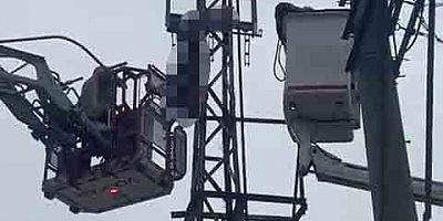 Bursa'da korkunç son; Akıma kapıldı...