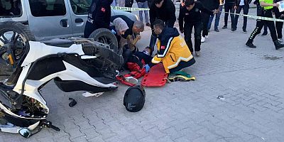 Bursa'da korkutan kaza; 2 yaralı...