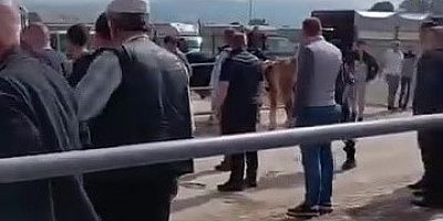 Bursa’da kurban pazarında ortalık karıştı!