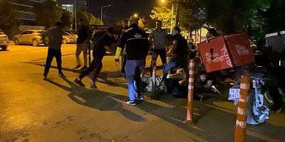 Bursa'da kuryeler ve iş yeri sahipleri birbirine girdi!