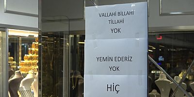 Bursa'da kuyumcular sonunda bunu da yaptı!