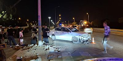 Bursa’da makas atan otomobil kabus yaşattı!