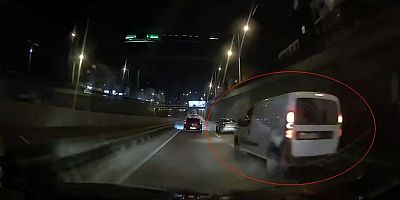 Bursa'da makas attı, trafiği tehlikeye soktu!