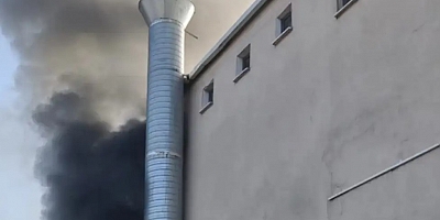 Bursa’da metal fabrikasında korkutan yangın