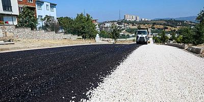 Bursa’da mezarlık yolları iyileştiriliyor