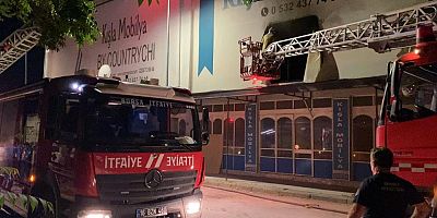 Bursa’da mobilya fabrikasında korku dolu anlar!