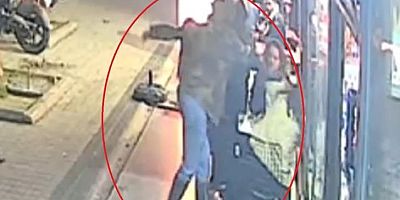 Bursa’da motosiklet sürücüsü kadın adeta dehşet saçtı!