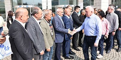 Bursa’da Nilüfer Belediyesi’nden geleneksel bayramlaşma