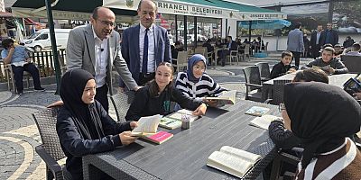 Bursa’da Orhaneli’de kitap okuma seferberliği
