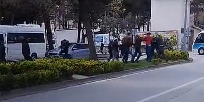 Bursa’da park nedeniyle ortalık karıştı
