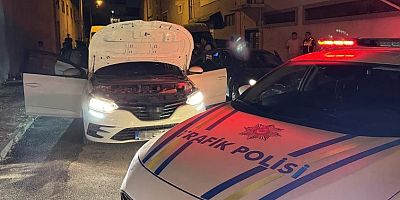 Bursa'da polis çalıntı aracı böyle yakaladı!