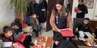 Bursa'da polisten çocuklara etkinlik