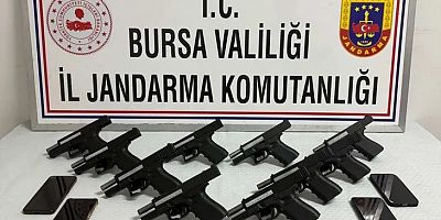 Bursa'da ruhsatsız silah operasyonu!