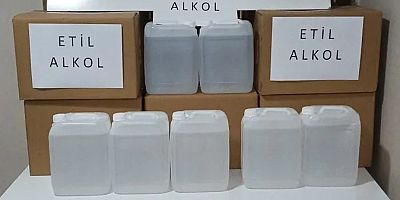 Bursa'da sahte alkol operasyonu