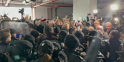 Bursa'da seçim öncesi arbede...