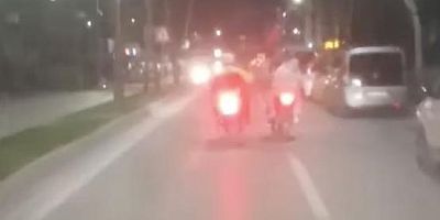 Bursa'da sen misin polisten kaçan!