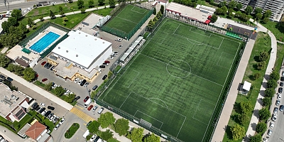 Bursa'da spora destek sürüyor; Şahin Biba'dan miniklere ziyaret