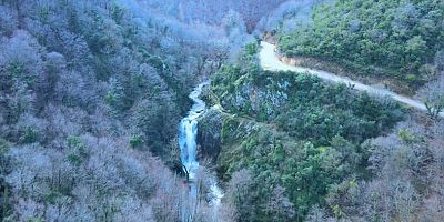 Bursa'da Sudüşen Şelalesi yeniden canlandı