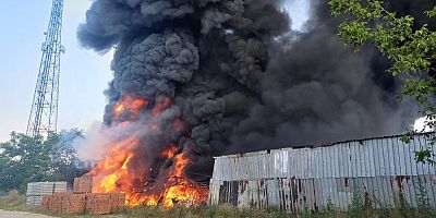 Bursa'da tedirgin eden yangın; Siyah dumanlar şehri kapladı...