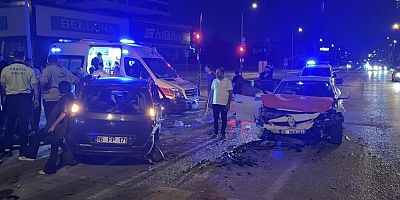 Bursa’da ters yöne çıkan araç dehşet saçtı