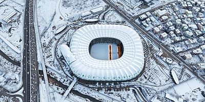 Bursa'da Timsah Arena'ya bir de böyle bakın!