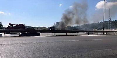 Bursa'da tır kullanılamaz hale geldi!