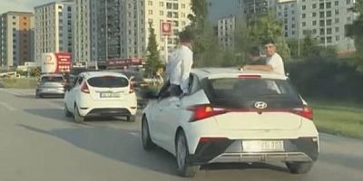 Bursa'da trafik güvenliğini hiçe sayan hareketler!