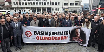 Bursa'da Uğur Mumcu için anma yürüyüşü!