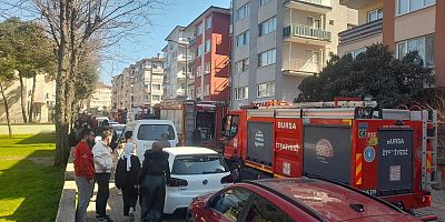 Bursa'da yangın paniği!