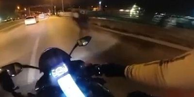 Bursa'da yola atlayan yaya yürekleri ağza getirdi!