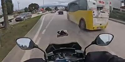 Bursa'da yüreklerin ağza geldiği an!