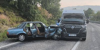 Bursa'da yüreklerin ağza geldiği kaza!