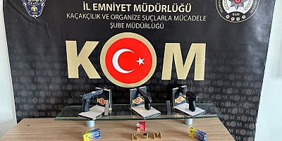 Bursa dahil 4 ilde kaçak silah operasyonu: 2 tutuklama