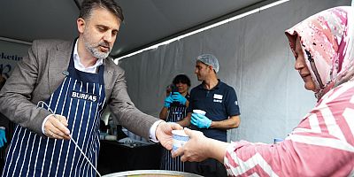 Bursa Gemlik'te aşureler Başkanvekili Biba ve Varank’tan